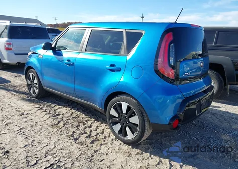 2016 Kia Soul + from USA, damaged, VIN KNDJP3A54G7331032